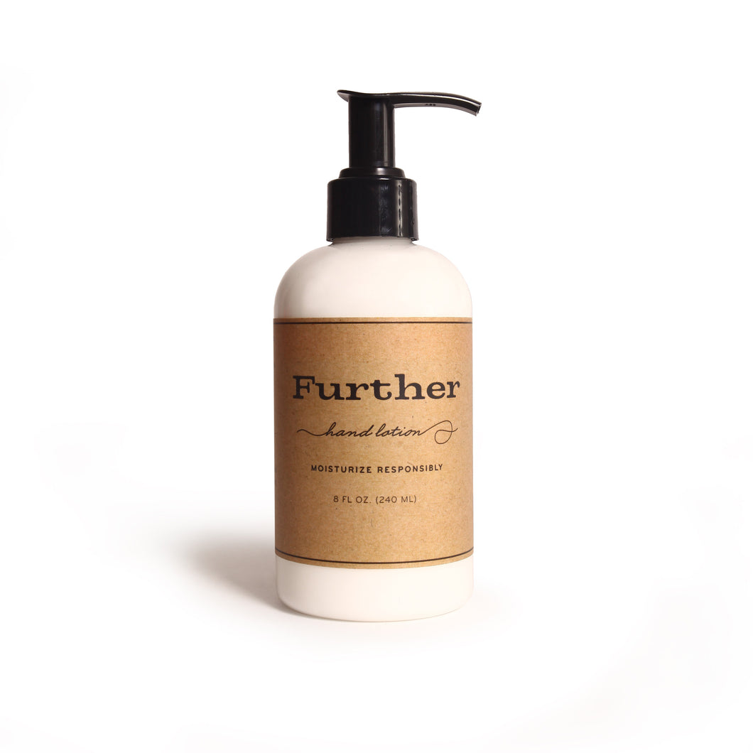 8 oz Hand Lotion – Further Glycerin Lotion